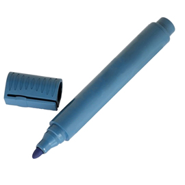 PENNARELLO DETECTABILE - CON CAPPUCCIO - INDELEBILE - PUNTA TONDA - BLU - LINEA FLESH 97759