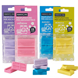 PROFUMATORE TAB PER ASCIUGATRICE - PROFUMAZIONI ASSORTITE - PERFETTO - CONF. 2 PEZZI 99964