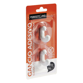 GANCIO ADESIVO - MOD.G - PERFETTO - CONF. 2 PEZZI 99843