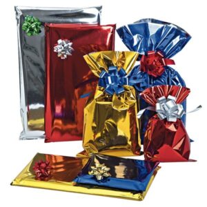 SACCHETTI REGALO METAL. 40x65 40x60 72984