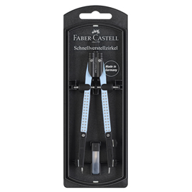 BALAUSTRONE GRIP - DIAMETRO MAX CERCHIO 390 MM - SKY BLUE - FABER-CASTELL 100057