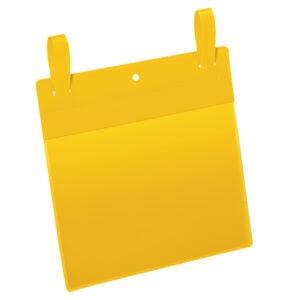 BUSTE CON FASCETTE DI AGGANCIO - A5 ORIZZONTALI - GIALLO - DURABLE - CONF. 50 PEZZI 90111