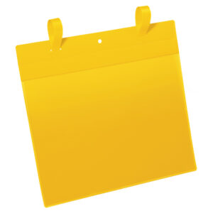 BUSTE CON FASCETTE DI AGGANCIO - A4 ORIZZONTALI - GIALLO - DURABLE - CONF. 50 PEZZI 90113