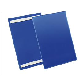BUSTE IDENTIFICATIVE CON BANDE ADESIVE - FORMATO A4 VERTICALE (210X297 MM) - DURABLE - CONF. 50 PEZZI 83502