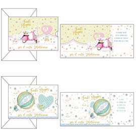 BIGLIETTO AUGURI MATRIMONIO - 4 SOGGETTI ASSORTITI - KARTOS 97141