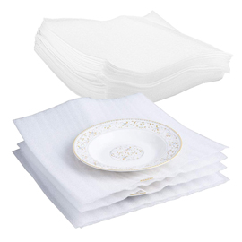 FOGLIO PER IMBALLAGGIO - 30 X 30 CM - SCHIUMA FOAM - POLYEDRA - CONF. 100 PEZZI 102045