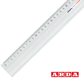 RIGA PROFIL 18280 - 80CM - ALLUMINIO - ARDA 34889
