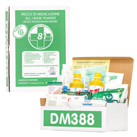 KIT REINTEGRO PRONTO SOCCORSO OLTRE 2 PERSONE PDM091 61036