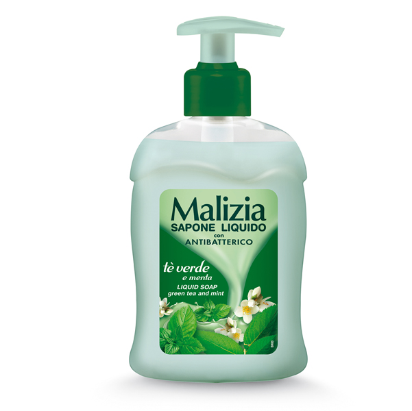 SAPONE LIQUIDO MANI ANTIBATTERICO MALIZIA - 300 ML - GAIA 91501