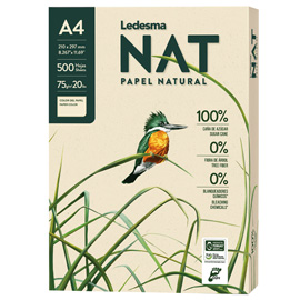 CARTA DA FOTOCOPIE ECOLOGICA LEDESMA NAT - A4 - 75 GR - COLORE NATURALE - CONF. 500 FOGLI 101781