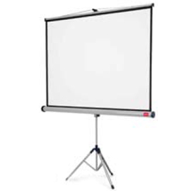 SCHERMO DI PROIEZIONE SU TREPPIEDE - FORMATO 4:3 - 175X133 CM - NOBO 50482
