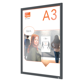 CORNICE IMPRESSION PRO - A CLIP - A3 - GRAFITE - NOBO 94853