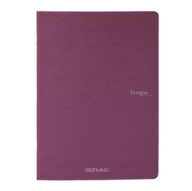 MAXIQUADERNO ECOQUA ORIGINAL PM - A4 - 90 GR - 1 RIGO - 40 FOGLI - VINO - FABRIANO 94783