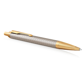 PENNA A SFERA IM PREMIUM - METAL CHISELLED - STILO M - GREY - PARKER 79579
