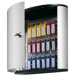 CASSETTA PORTACHIAVI DA PARETE KEY BOX - 30,2X11,8X28 CM - 18 POSTI - GRIGIO - DURABLE 68839