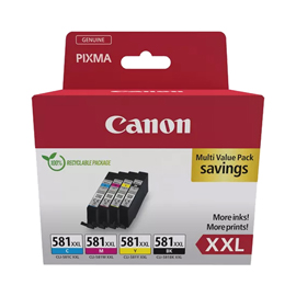 CANON CARTUCCIA CLI-581 XXL BK/C/M/Y CAN1998C005