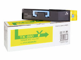 KYOCERA/MITA -  TONER - GIALLO - TK-880Y - 1T02KAANL0 - 18.000 PAG KMTK880Y