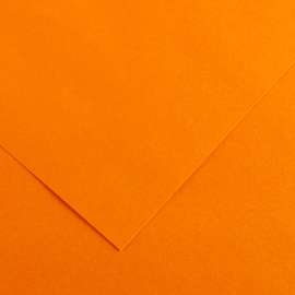 FOGLIO COLORLINE - 70X100 CM - 220 GR - MANDARINO - CANSON 85570