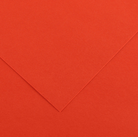 FOGLIO COLORLINE - 70X100 CM - 220 GR - ROSSO VIVO - CANSON 85574