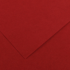 FOGLIO COLORLINE - 70X100 CM - 220 GR - ROSSO GRANATA - CANSON 85576