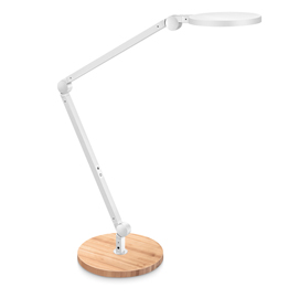 LAMPADA GIANT - A LED - CON BASE IN LEGNO - BIANCO - CEP 94485