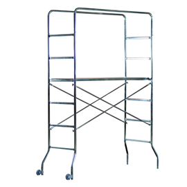 TRABATTELLO TRIO - ACCIAIO ZINCATO - 130X60 CM - ALTEZZA 188 CM - MARCHETTI 80749