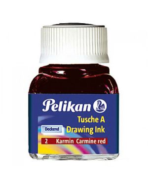 INK CHINA 02 ROSSO CARMINIO 12CC. PELIKAN 36328