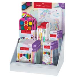 ESPOSITORE UNICORN EDIZIONE SPECIALE - CANCELLERIA ASSORTITA - FABER CASTELL 98859