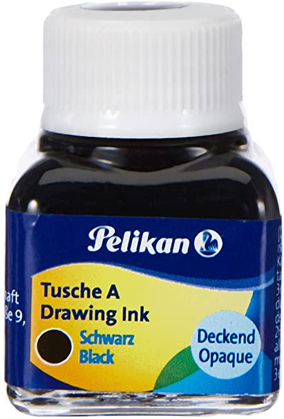 INK CHINA 17 NERO PERLA 12CC. PELIKAN 36327