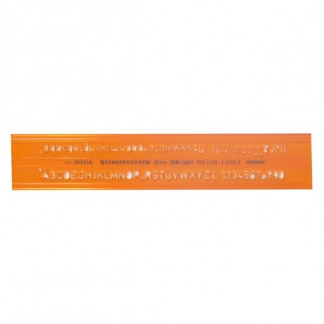 NORMOGRAFO H.LETTERE 5 FARA
