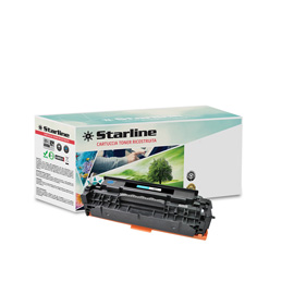 STARLINE - TONER RICOSTRUITO - PER HP - CIANO - CC531A - 2.800 PAG STLHCC531A