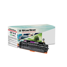 STARLINE - TONER RICOSTRUITO - PER HP - MAGENTA - CC533A - 2.800 PAG STLHCC533A