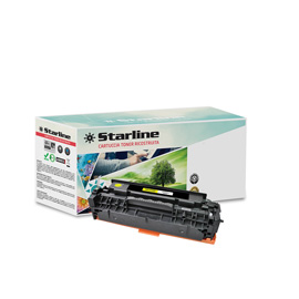 STARLINE - TONER RICOSTRUITO - PER HP - GIALLO - CC532A - 2.800 PAG STLHCC532A