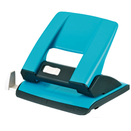 PERFORATORE - PASSO 8 CM - MASSIMO 20 FOGLI - 2 FORI - TURCHESE - KARTIA 80400
