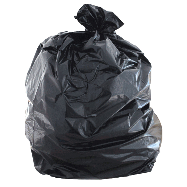 SACCHI - 90X120 CM - 175 L - 50 MICRON - NERO - ROLSAC - SCATOLA 200 PEZZI 89620