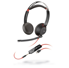 CUFFIE BLACKWIRE 5220 USB-A -POLY POLY5220