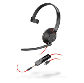 CUFFIE BLACKWIRE 5210 USB-A -POLY POLY5210