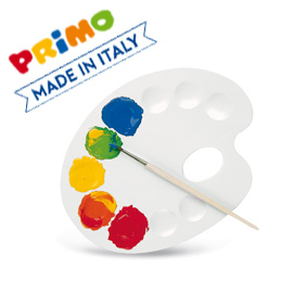 TAVOLOZZA PER MISCELAZIONE - 220X144X199MM - 10 SCOMPARTI - PRIMO 71012