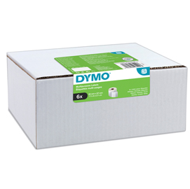 VALUE PACK 6 ROTOLI ETICHETTE MULTI-USO 57X32MM BIANCO (1000 ETIC/RT) DYMO LW 93274