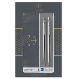 GIFT SET JOTTER STAINLESS STEEL CT - PORTAMINE 0,5 MM / SFERA M - PARKER 88266