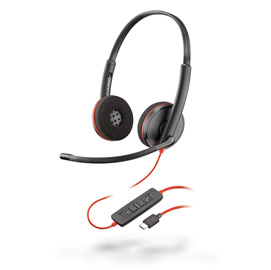 CUFFIE BLACKWIRE 3220 USB-A -POLY POLY3220