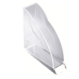 PORTARIVISTE NIMBUS - 24,8X25,2 CM - CRISTALLO TRASPARENTE - REXEL 49742
