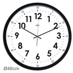 OROLOGIO DA PARETE SILENT CLOCK ORION - DIAM.40CM - CEP 89697