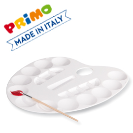 TAVOLOZZA PER MISCELAZIONE - 33,5X26X22,5CM - 10 SCOMPARTI - PRIMO 73656