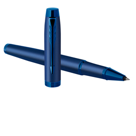 ROLLER IM MONOCHROME - PUNTA FINE - BLU - PARKER 95958