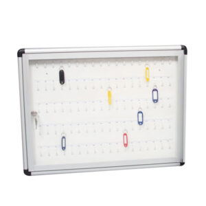 BACHECA MURALE PORTACHIAVI - 45X60 CM - 90 POSTI CHIAVE - METALPLUS 65210