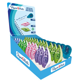 CORRETTORI DRYLINE GRIP/ECO E E-LINE MINI - MODELLI ASSORTITI - PAPERMATE - EXPO 36 PEZZI 102231