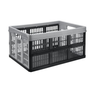 CASSA PIEGHEVOLE - IN PLASTICA - GRIGIO - 475X345MM H235MM - CEP 90168