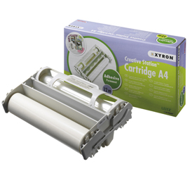 BOBINE FILM PLASTIF. ADESIVO PERM. 12 MT XYRON ESSELTE 59020