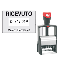 TIMBRO DATARIO CLASSIC LINE 2360 - AUTOINCHIOSTRANTE - 30X45 MM - 5 RIGHE - COLOP 65048